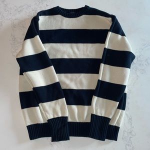 Brandy Melville Brianna Cotton Striped Sweater